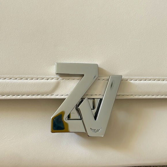 NWT ZV Initiale La Clutch Clutch in Off-White - Picture 10 of 15